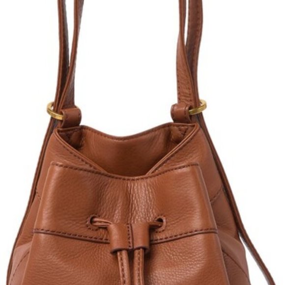HOBO Ramble Leather Drawstring Shoulder / Backpack main image 6